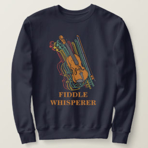 Moletom Vintage Violin Fiddle Whisperer Pun