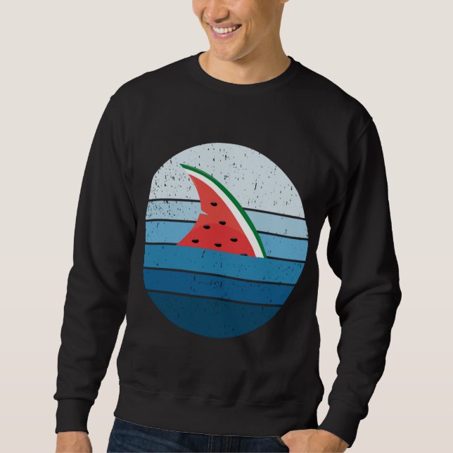 Moletom Vintage Watermelon Fruta Sharon Finning Summer Vac (Frente)