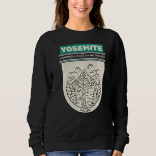 Moletom Vintage Yosemite National Park California Souvenir