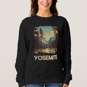 Moletom Vintage Yosemite National Park Nature Lover Advanc