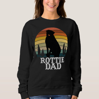 Moletom Vintagem retrorativa do Pai rottie