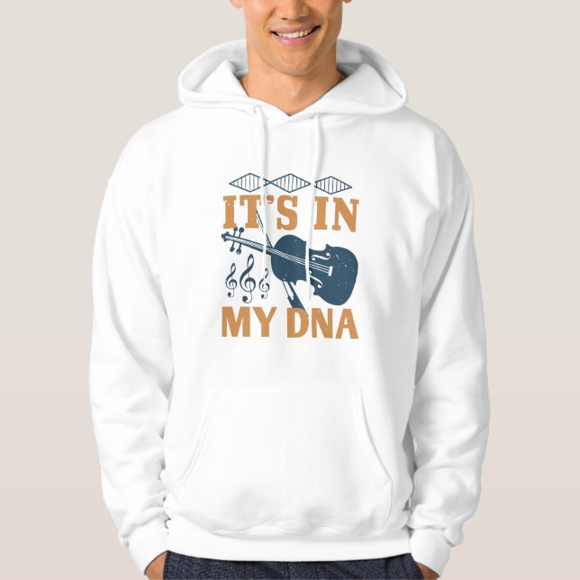Moletom Violino - Está no meu DNA (Frente)