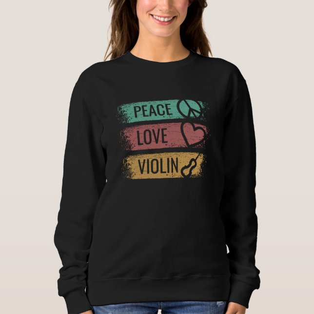 Moletom Violino Violinista Rabeca (Frente)