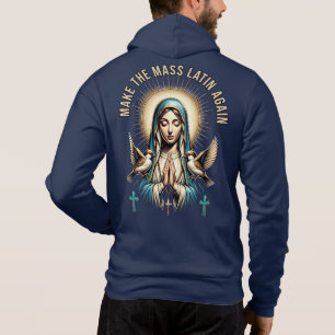 Moletom Virgem Abençoada Romana Maria Massa Latina