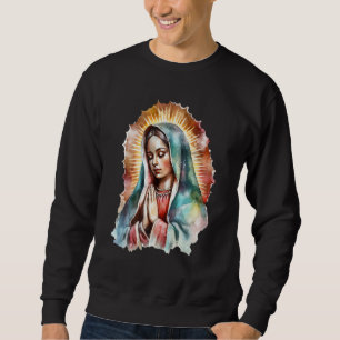 Moletom Virgem de Guadalupe Nossa Senhora de Guadalupe Cat