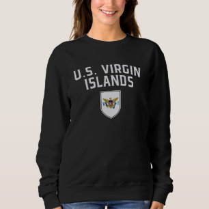 Moletom Virgin Island Flag Shield Classic Sporting Ba