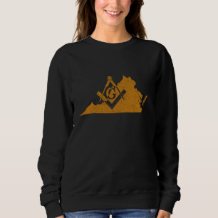 Moletom Virginia Masons Grand Lodge AF&AM Freemason Padre