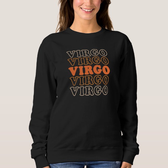 Moletom Virgo Zodiac Horoscope Astrology, Astrological Sig (Frente)