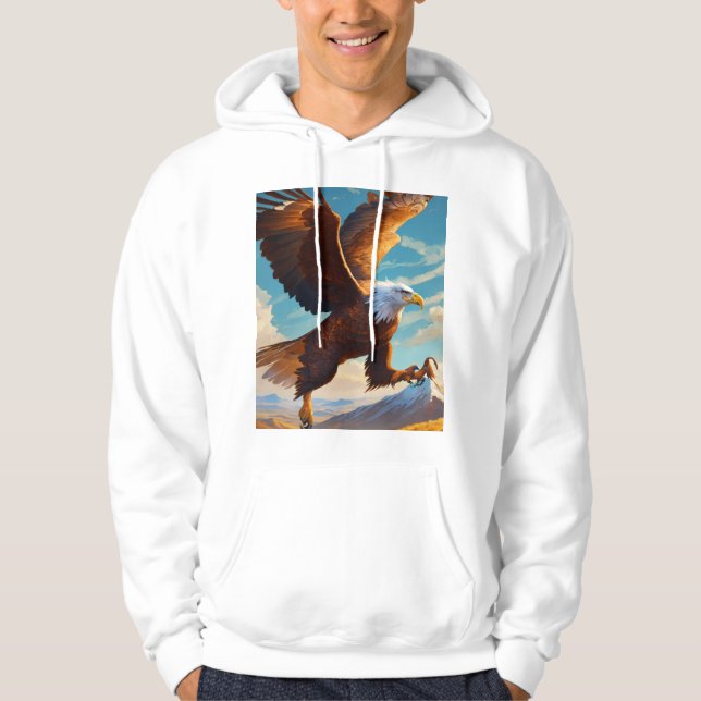 Moletom Visão Cristal A Águia de Determinação (Frente)