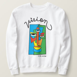 Moletom Visão é o Sweatshirt da mensagem