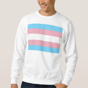 Moletom Visibilidade da bandeira do orgulho transgênero da