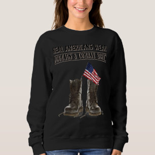 Moletom Vista Dogtags E Combate Boots Veteran Day