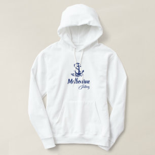 Moletom Visto de Esporte Marítimo à Vela de Melbourne