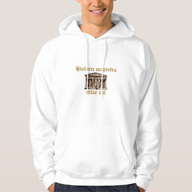 Moletom Vitae est do magistra de Historia (Frente)