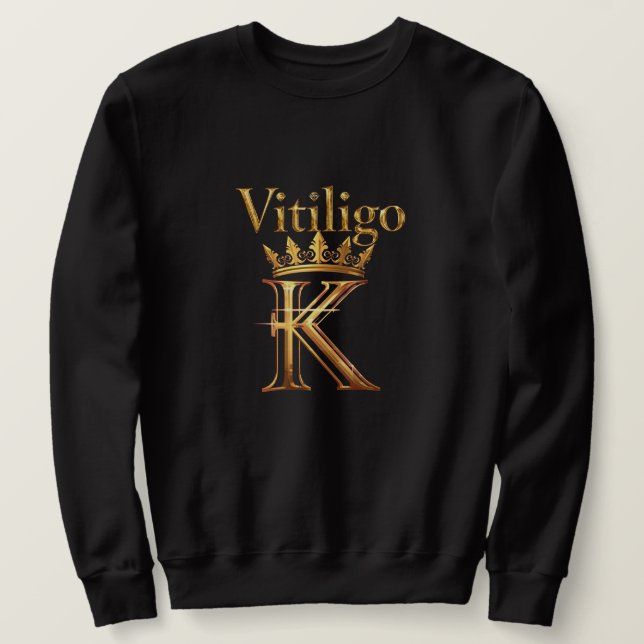 Moletom Vitiligo King (Frente do Design)