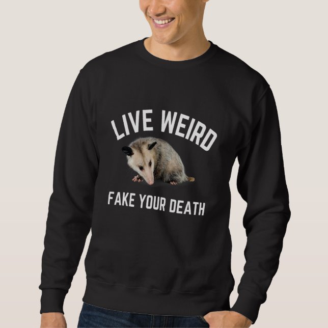 Moletom Viva, Falso, sua morte, Ogambm Possum (Frente)