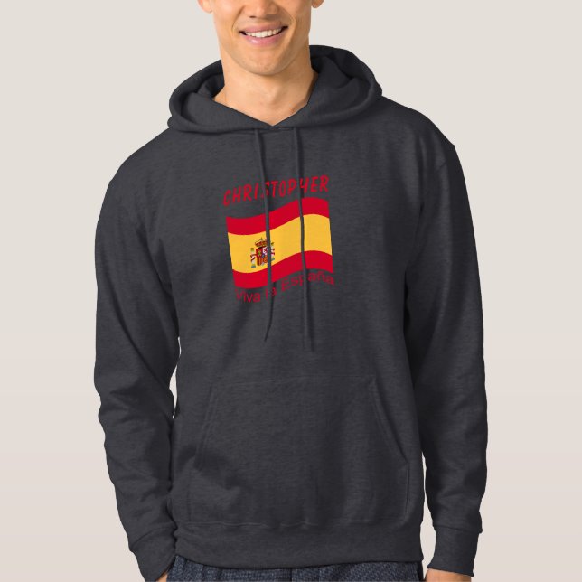 Moletom Viva la España (Espanha) Hoodie (Frente)