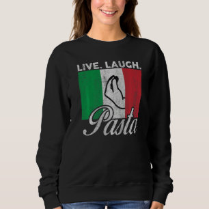 Moletom Viva Ria Macarrão Itália Cultura Italiana Bandeira