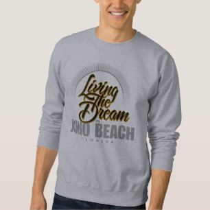 Moletom Vivendo o sonho na praia de Juno