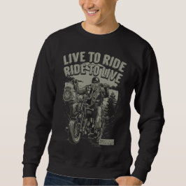 Moletom Viver Para Andar Andar Para Viver Barba Biker Chop