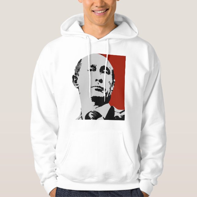 Moletom Vladimir Putin vermelho (Frente)