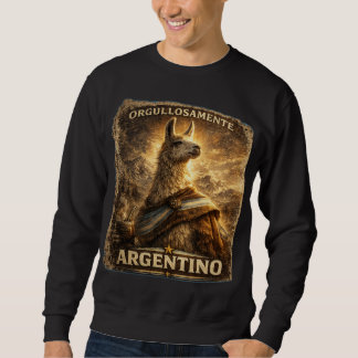 Moletom VLLC Orgullosamente Argentino Llama Mate Patriotic