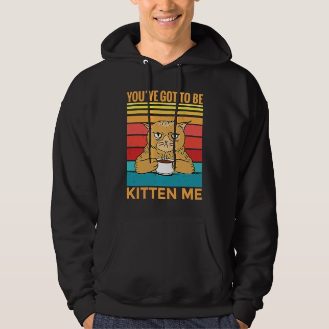 Moletom Você Deve Estar Gatinhando Comigo  Eu  Gato (Frente)