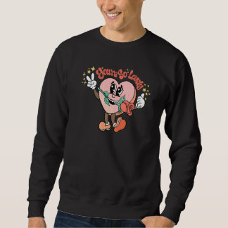 Moletom Você É Tão Amável Corações Rosa Groovy Feliz Valen
