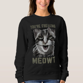 Moletom Você Está Me Deixando Louca Mulher Gata Louca Pun 