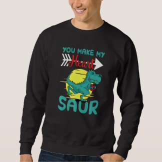 Moletom Você Faz Meu Coração Saur