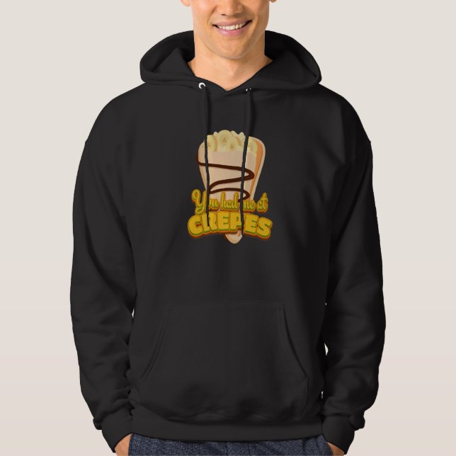 Moletom Você Me Conquistou Com Crepes Sobremesa Francesa C (Frente)