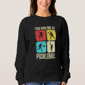 Moletom Você Me Conquistou No Pickleball Retro Esporte Pic