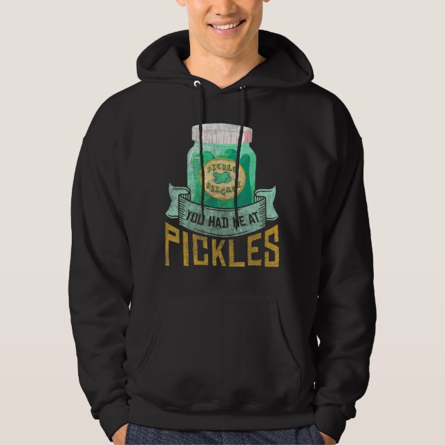 Moletom Você me deu picles  Picles  Cornichons (Frente)