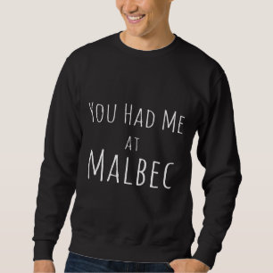 Moletom Você Me Teve Na Malbec Wine Fedida