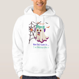 Moletom Você não pode me assustar Eu sou Dracula Boo White