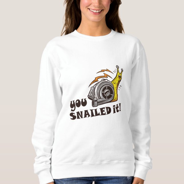 Moletom Você o prendeu bem (Frente)