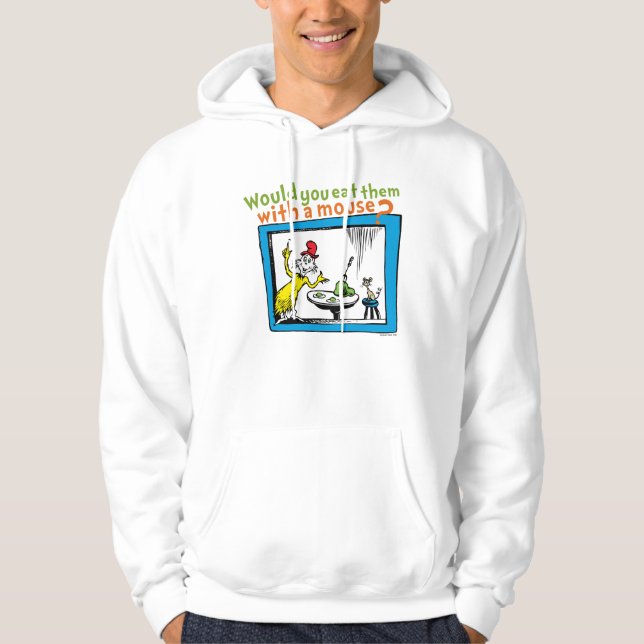 Moletom Você os comeria com um rato? (Frente)