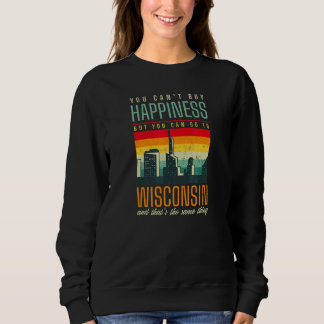 Moletom Você Pode Ir Para Wisconsin Wisconsin