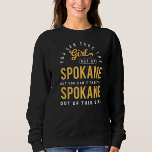 Moletom Você Pode Tirar A Garota Do Spokane Washington Ho