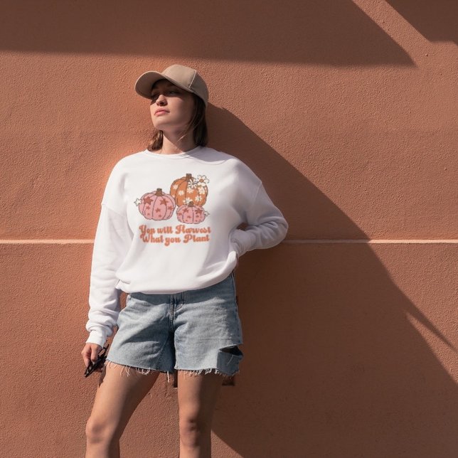 Moletom Você vai colher o que você planta o vestuário de q (Criador carregado)