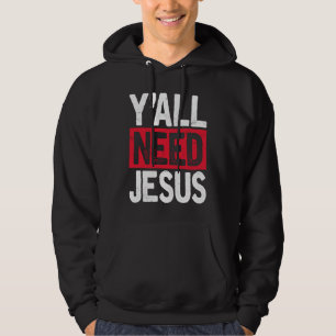 Moletom Vocês Precisam de Jesus Fé Cristã Religiosa