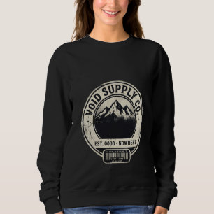 Moletom Void Supply Co Logotipo Vintage de Roupas de Rua O
