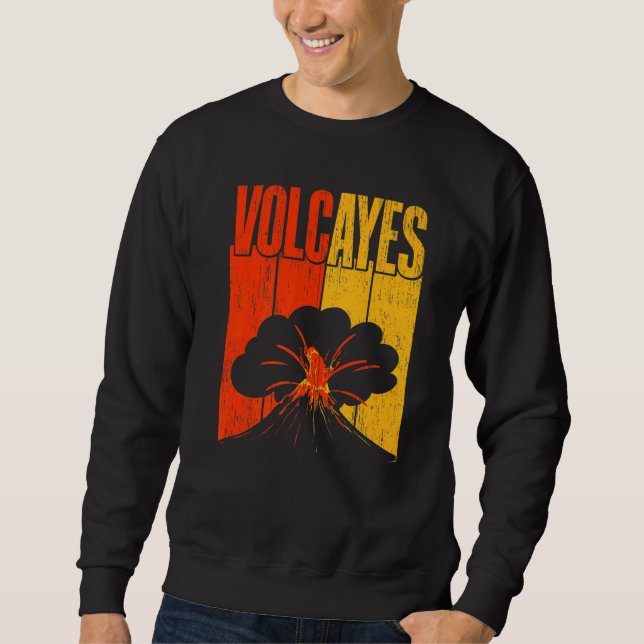 Moletom Volcayes Geology Volocanology Volcano  Lava (Frente)