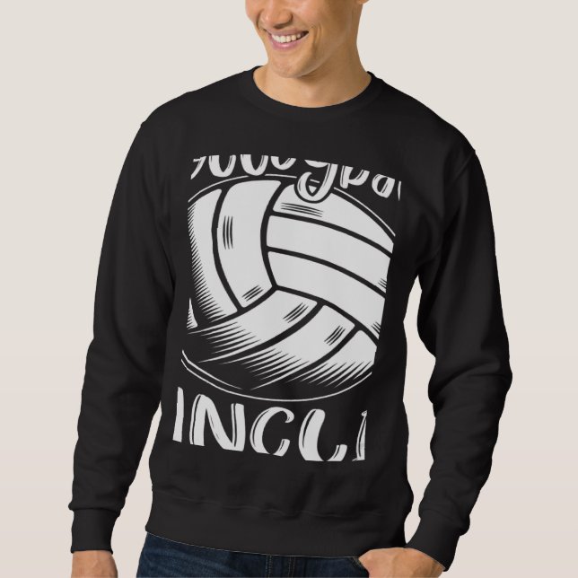 Moletom Volleyball Uncle For Family Matching Players Team  (Frente)