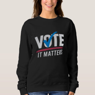 Moletom Votar Eleição 2024 Eleitor Democrata Política
