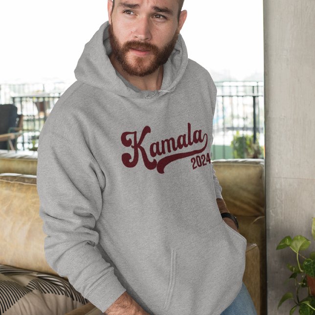 Moletom Vote Kamala Harris 2024 Cardeal Varsity Hoodie (Criador carregado)