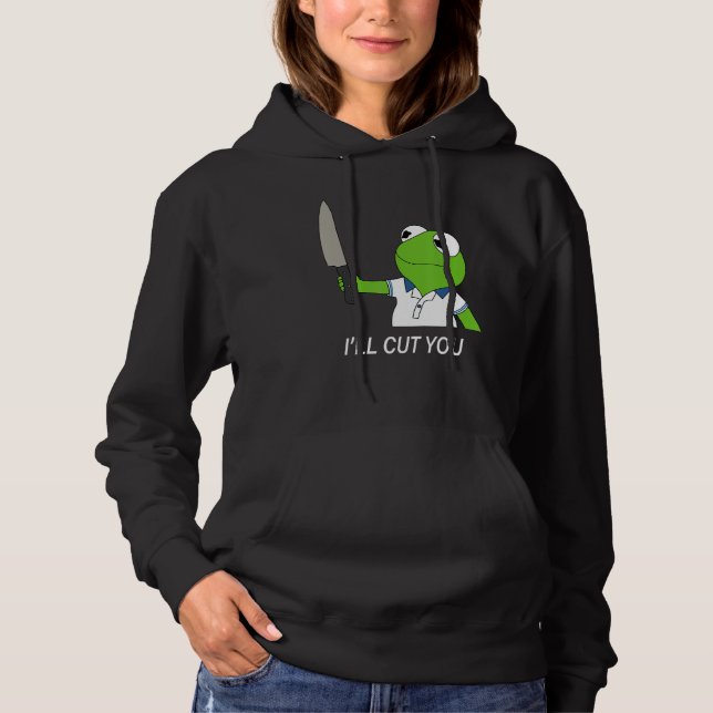 Moletom Vou Cortar Seu Sapo Roupa (Frente)