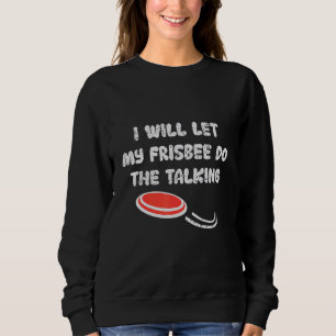 Moletom Vou Deixar O Meu Frisbee Fazer O Golfe Do Disco Fa