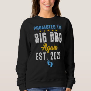 Moletom Vou ser um grande irmão de novo 2023 Big Bro A