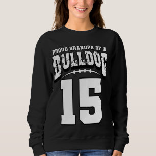 Moletom Vovô De Futebol De Bulldog Orador 15